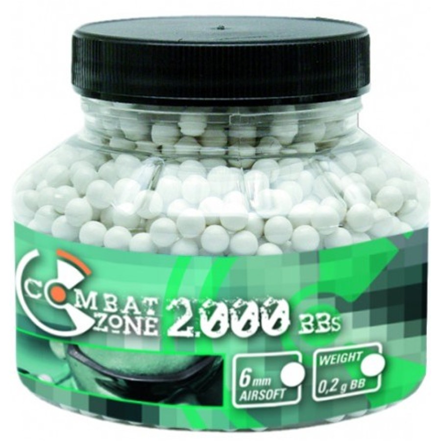 Βλήματα Airsoft BBs 6mm 0.20gr Combat Zone