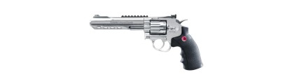 Απομίμηση περιστρόφου Co2 Ruger Superhawk 6" Nickel