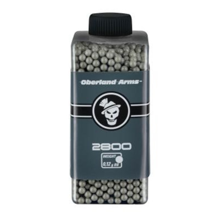 Βλήματα Airsoft BBs 6mm 0.12gr Oberland Arms Black Label - 2800
