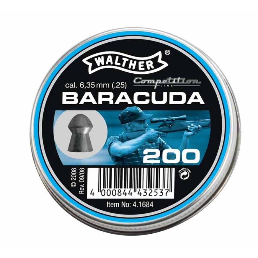 Βλήματα Walther Baracuda 6.35 mm