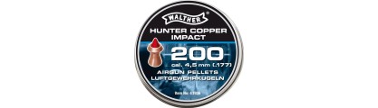 Βλήματα Walther Hunter Copper Impact 4.5mm