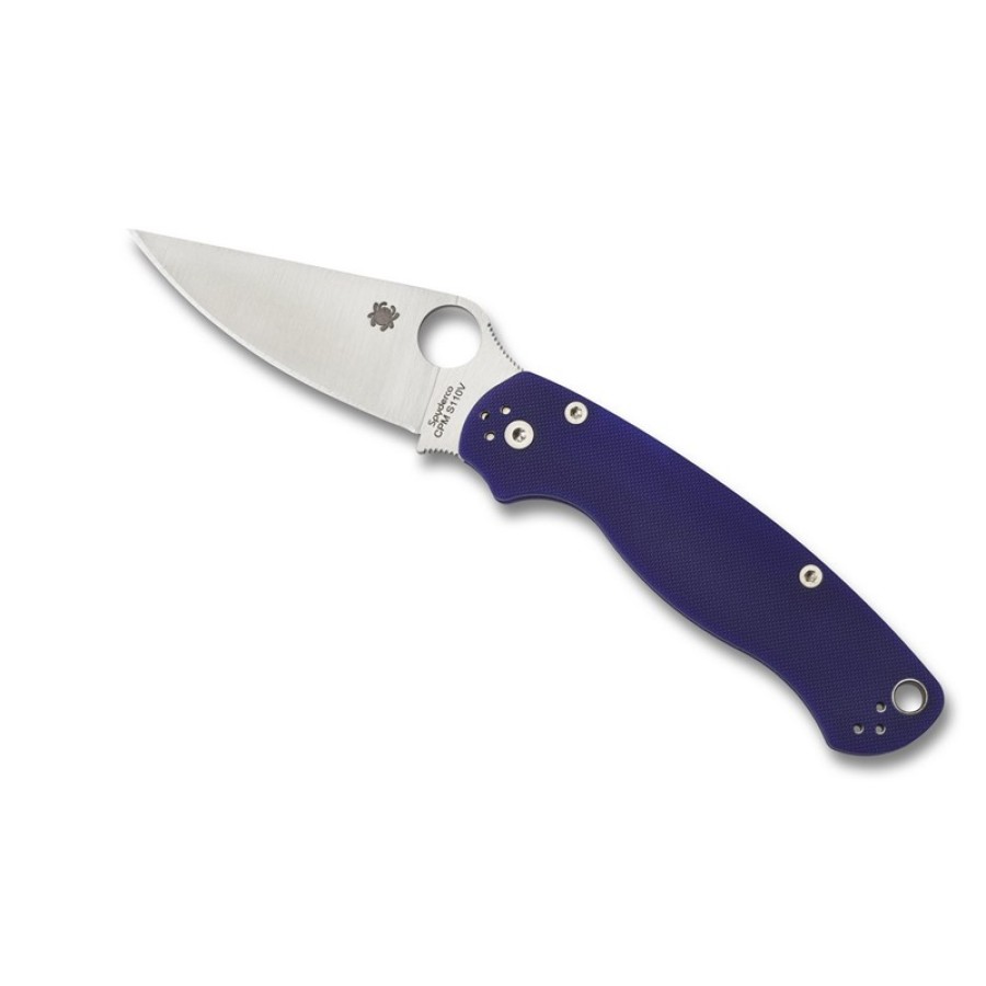 Spyderco Para Military™ 2 G-10 ΣΚΟΥΡΟ ΜΠΛΕ/CPM S110V