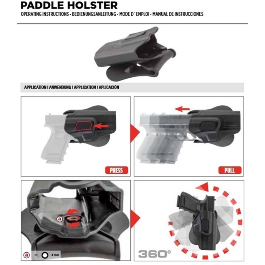 Θήκη πολυμερική Umarex Walther S&W M&P