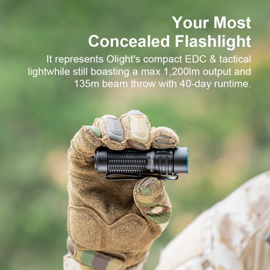Olight Nano Warrior - 1200 lumens